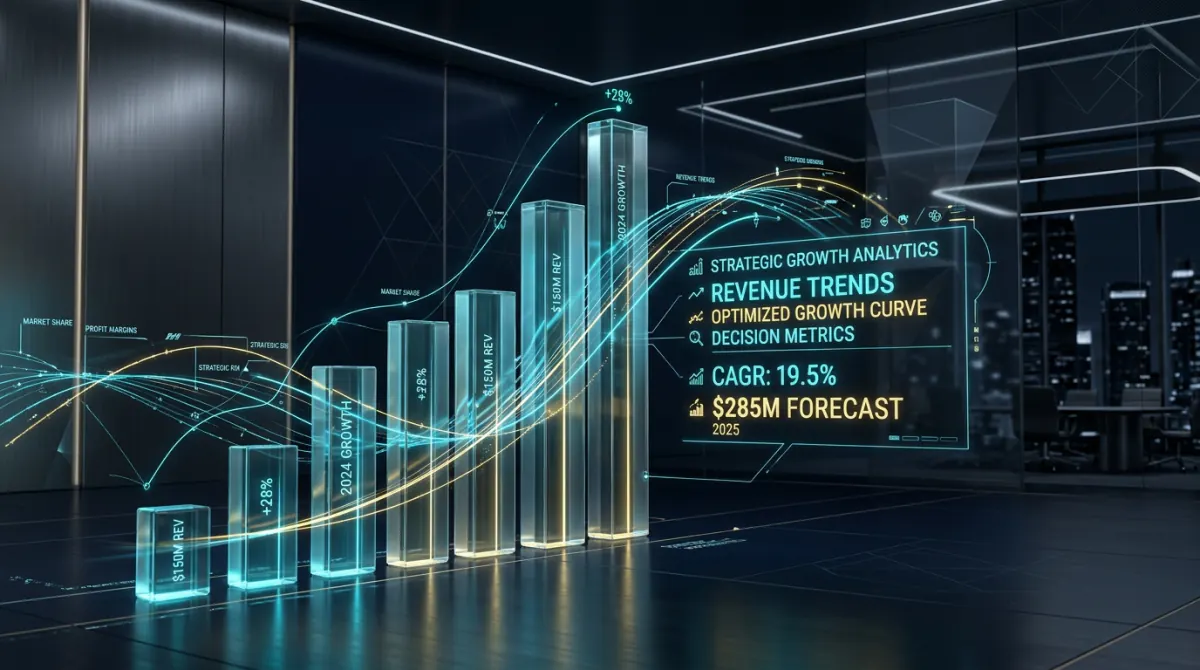 Strategic Business Analytics 3D Visualization